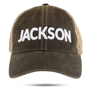JACKSON 3D embroidered trucker hat - NEW